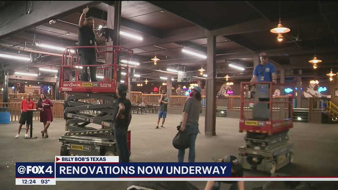 Renovations now underway at Billy Bob's Texas